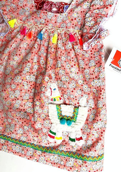 Llama Pocket Dress – Freckled Chicken
