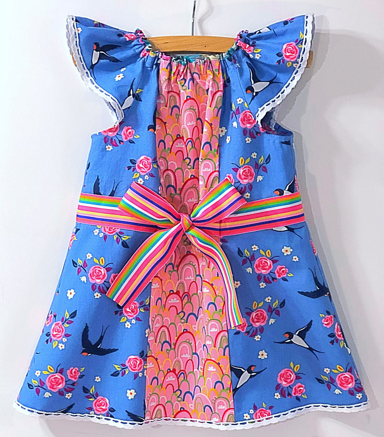 Blue Birds Fly Dress